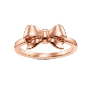 Thomas Sabo Rose Gold Bow Ring